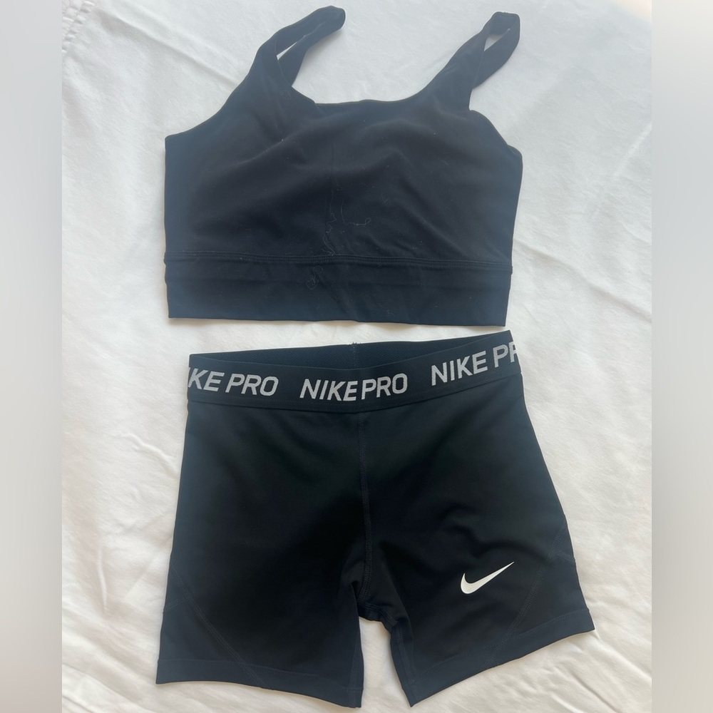 Nike black set Size S
